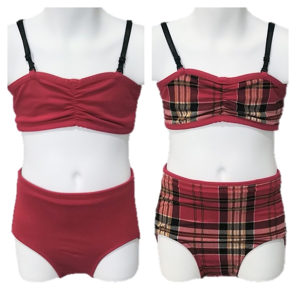 T Wear Reversible Bra w/ Removable Straps + Briefs